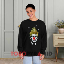 Trump Clown Shit Smells Bad Shirt 4 Trump Clown Shit Smells Bad Black Long sleeved