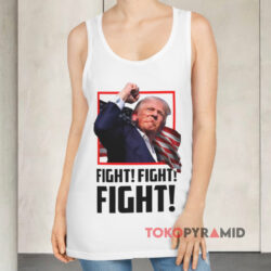 Trump Fight Fight Fight 2024 Shirt 2 Trump Fight Fight Fight 2024 Tank Top