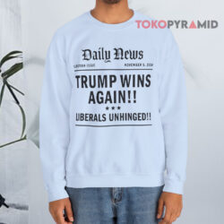 Trump Victory Wins Headline Landslide Victory Shirt 3 Trump Victory Wins Headline Landslide Victory Sweatshirt