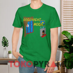 Turboslayya Goodnight Moon Shirt Irish Green T shirt