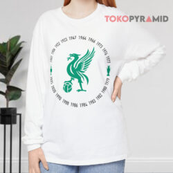 Twenty Times Liverpool Champions 1901 2025 Shirt 4 Twenty Times Liverpool Champions 1901 2025 Long sleeved
