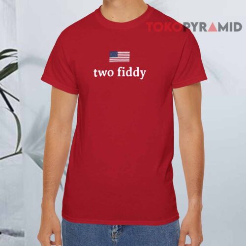 Two Fiddy Red T shirt Two Fiddy Red T shirt