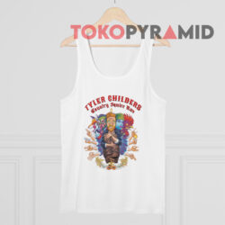 Tyler Childers Country Squire Run White Tank Top