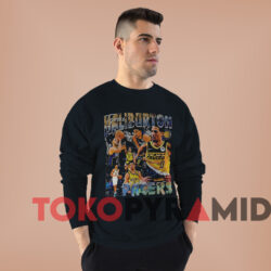 Tyrese Haliburton Indiana Pacers T-Shirt 2 Tyrese Haliburton Indiana Pacers T shirt Black Sweatshirt
