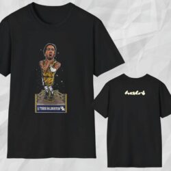 Tyrese Haliburton Wwe Shirt Black T shirt