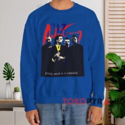 U2 Achtung Baby Zoo TV T-shirt 3 U2 Achtung Baby Zoo Tv T shirt Blue Sweatshirt