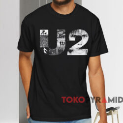 U2 Albums T shirt Black T shirt