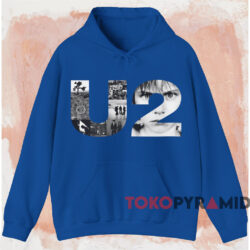 U2 Albums T-shirt 2 U2 Albums T shirt Blue Hoodie