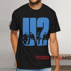 U2 Band T shirt Black T shirt
