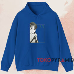 U2 Boy Album T shirt Blue Hoodie