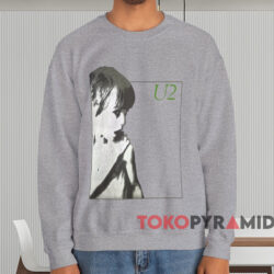 U2 Boy Album T shirt Grey Sweatshirt