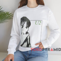 U2 Boy Album T shirt White Sweatshirt