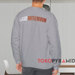 U2 Rattle And Hum T shirt Grey Sweatshirt