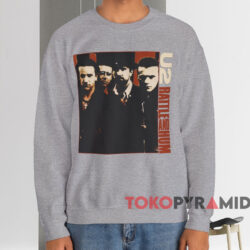 U2 Rattle And Hum T shirt Grey Sweatshirt