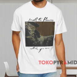 U2 Smell The Flowers While You Can T shirt White T shirt