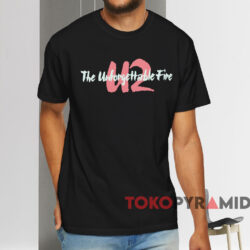 U2 The Unforgettable Fire T shirt Black T shirt