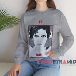 U2 War Tour T-shirt 4 U2 War Tour T shirt Grey Sweatshirt
