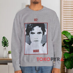 U2 War Tour T-shirt 3 U2 War Tour T shirt Grey Sweatshirt