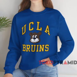 Ucla Bruins Big Logo Bear Sweatshirt Blue Sweatshirt