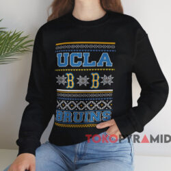 Ucla Bruins Ugly Christmas Sweatshirt Black Sweatshirt