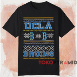 UCLA Bruins Ugly Christmas Sweatshirt 3 Ucla Bruins Ugly Christmas Sweatshirt Black T shirt