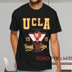 Ucla University California Los Angeles T shirt Black T shirt