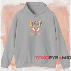 Ucla University California Los Angeles T shirt Grey Hoodie