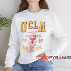 Ucla University California Los Angeles T shirt White Sweatshirt
