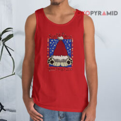 Ugly Christmas Vintage Santa Paws San Diego Zoo Tank Top