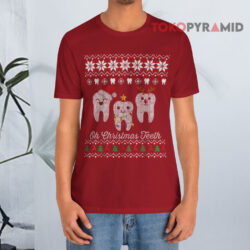 Ugly Oh Christmas Teeth T shirt