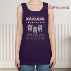 Ugly Oh Christmas Teeth Tank Top