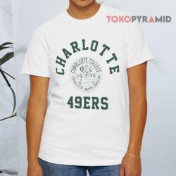 Unc Charlotte 49ers College 1949 White T shirt