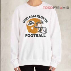 Unc Charlotte 49ers Football Sweatshirt
