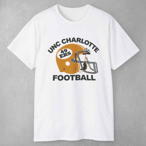 Unc Charlotte 49ers Football T shirt