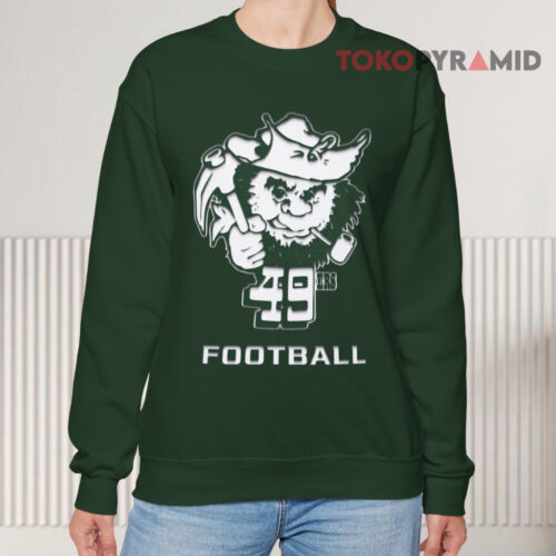 Unc Charlotte 49ers Football Vintage Green Sweatshirt Unc Charlotte 49ers Football Vintage Green Sweatshirt