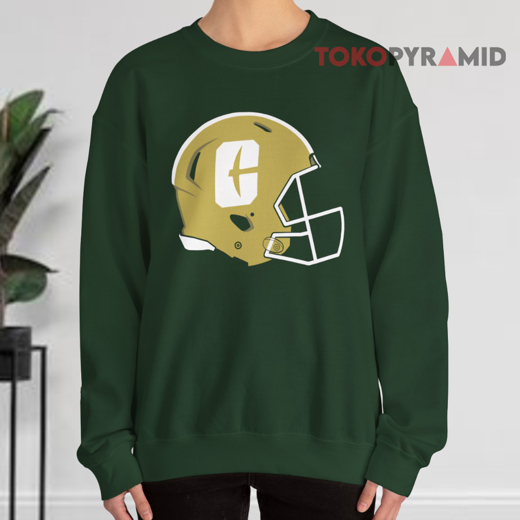 Unc Charlotte 49ers Helmet Sweatshirt Unc Charlotte 49ers Helmet Sweatshirt