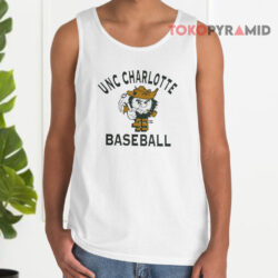 UNC Charlotte 49ers Logo Baseball Shirt 4 Unc Charlotte 49ers Logo Basketball Tank Top