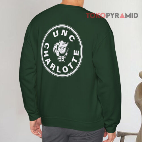 Unc Charlotte 49ers Logo Sweatshirt Back Unc Charlotte 49ers Logo Sweatshirt Back