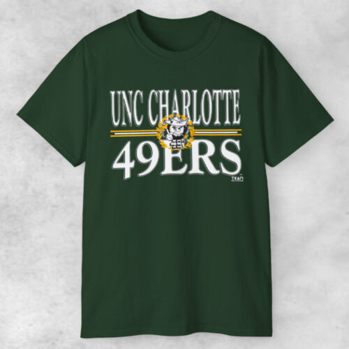 Unc Charlotte 49ers Vintage T shirt Unc Charlotte 49ers Vintage T shirt
