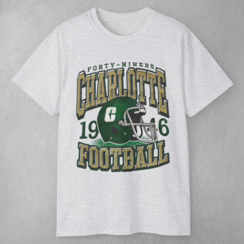 Unc Charlotte Football 1946 Vintage T shirt Unc Charlotte Football 1946 Vintage T shirt