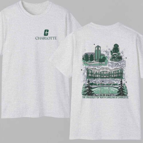 Unc Charlotte Landmark T shirt