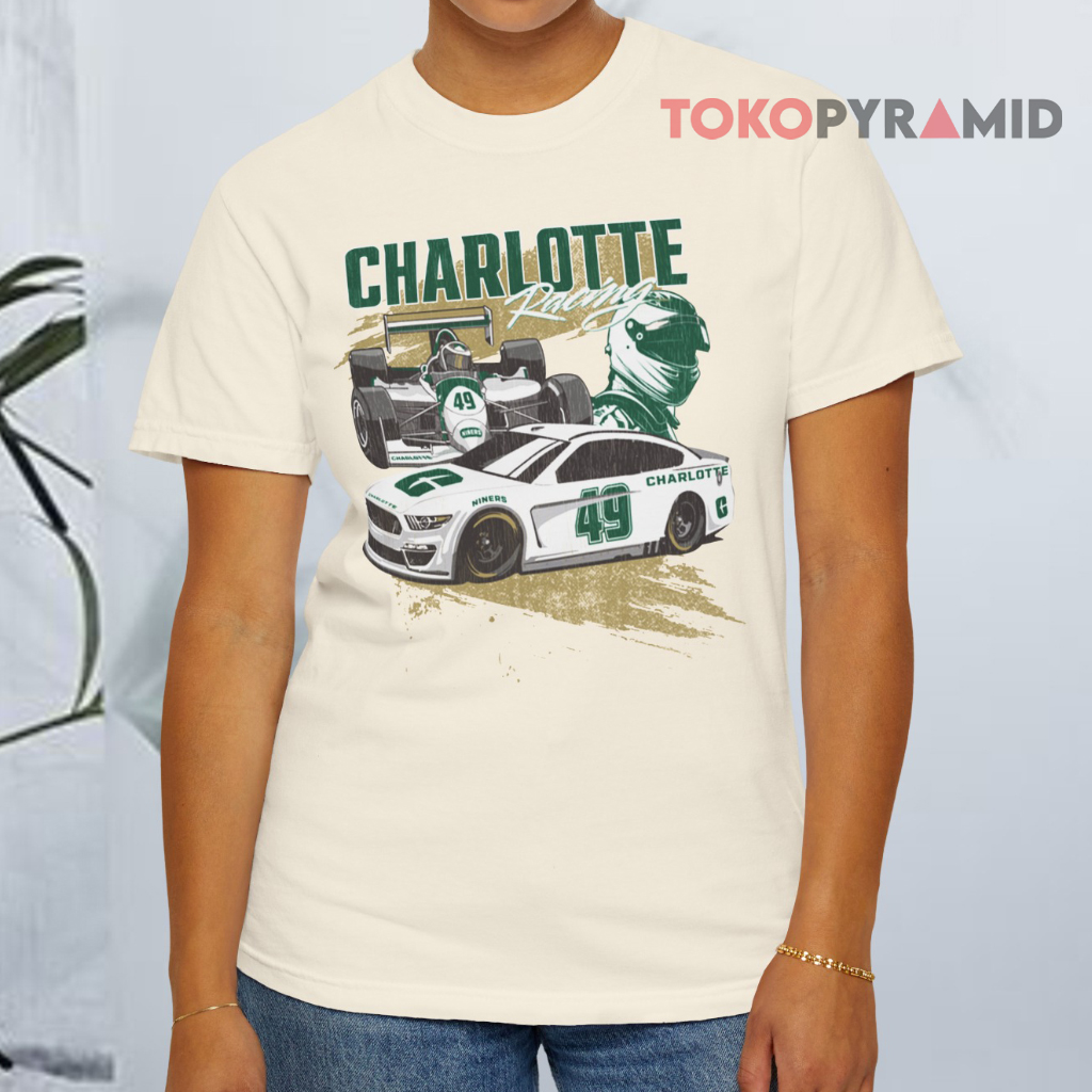 Unc Charlotte Racing Shirt Unc Charlotte Racing Shirt