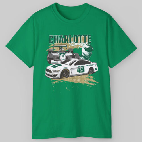 Unc Charlotte Racing T shirt Unc Charlotte Racing T shirt
