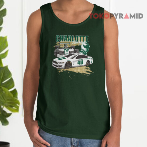Unc Charlotte Racing Tank Top Unc Charlotte Racing Tank Top