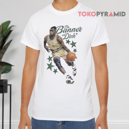 Unc Charlotte The Banner Dink White T shirt