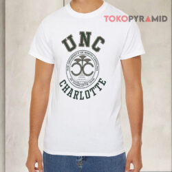 Unc Charlotte Vintage White T shirt