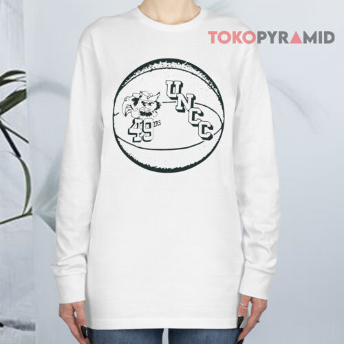 Uncc 49ers Retro Logo Shirt Unc Charlotte Long sleeved