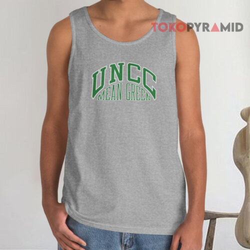 Uncc Charlotte 49ers Mean Green Tank Top Uncc Charlotte 49ers Mean Green Tank Top