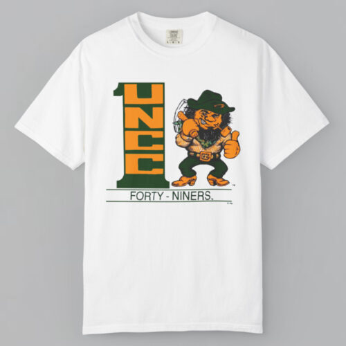 Uncc Forty Niners Vintage T shirt Uncc Forty Niners Vintage T shirt