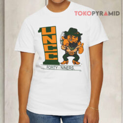 UNCC Forty Niners Vintage Shirt 1 Uncc Forty Niners Vintage White T shirt